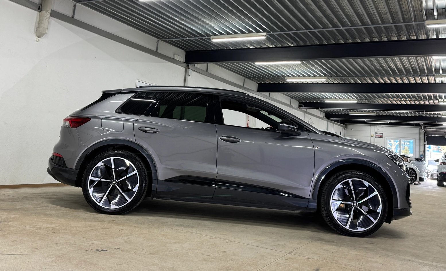 AUDI Q4 e-tron 55 S-Line quattro Black-Optik 340PS / AHK / W, Électrique, Occasion / Utilisé, Automatique - 4