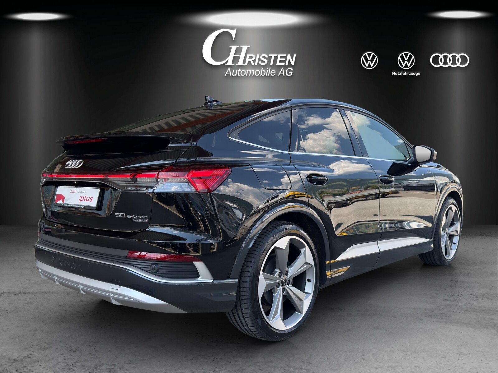 AUDI Q4 SB 50 e-tron quattro, Elektro, Occasion / Gebraucht, Automatik - 7