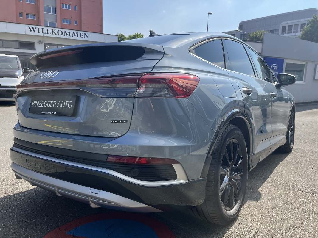 AUDI Q4 e-tron Sportback 50 quattro S-Line, Elektro, Occasion / Gebraucht, Automatik - 3