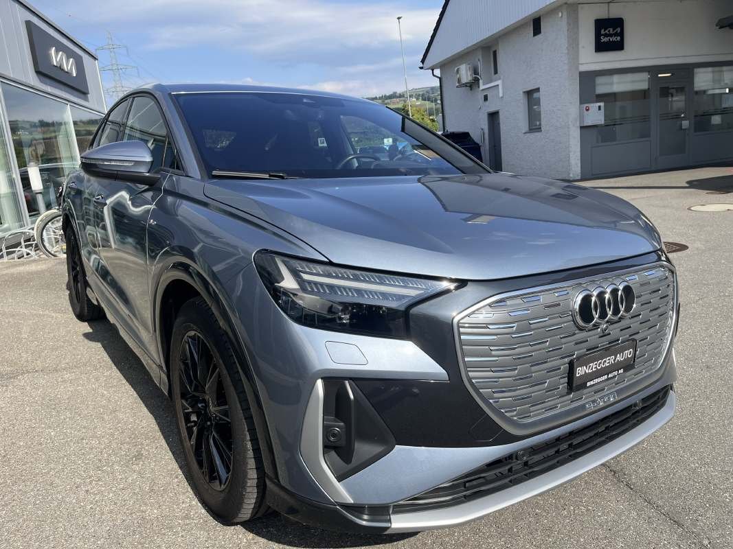 AUDI Q4 e-tron Sportback 50 quattro S-Line, Elektro, Occasion / Gebraucht, Automatik - 4