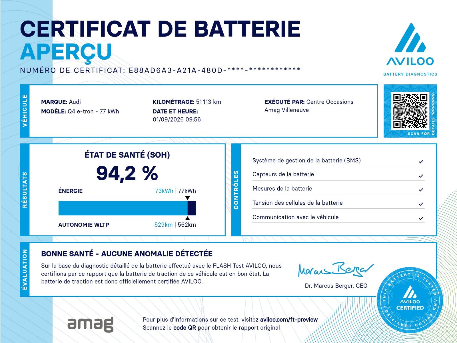 AUDI Q4 SB 45 e-tron quattro, Électrique, Occasion / Utilisé, Automatique - 4