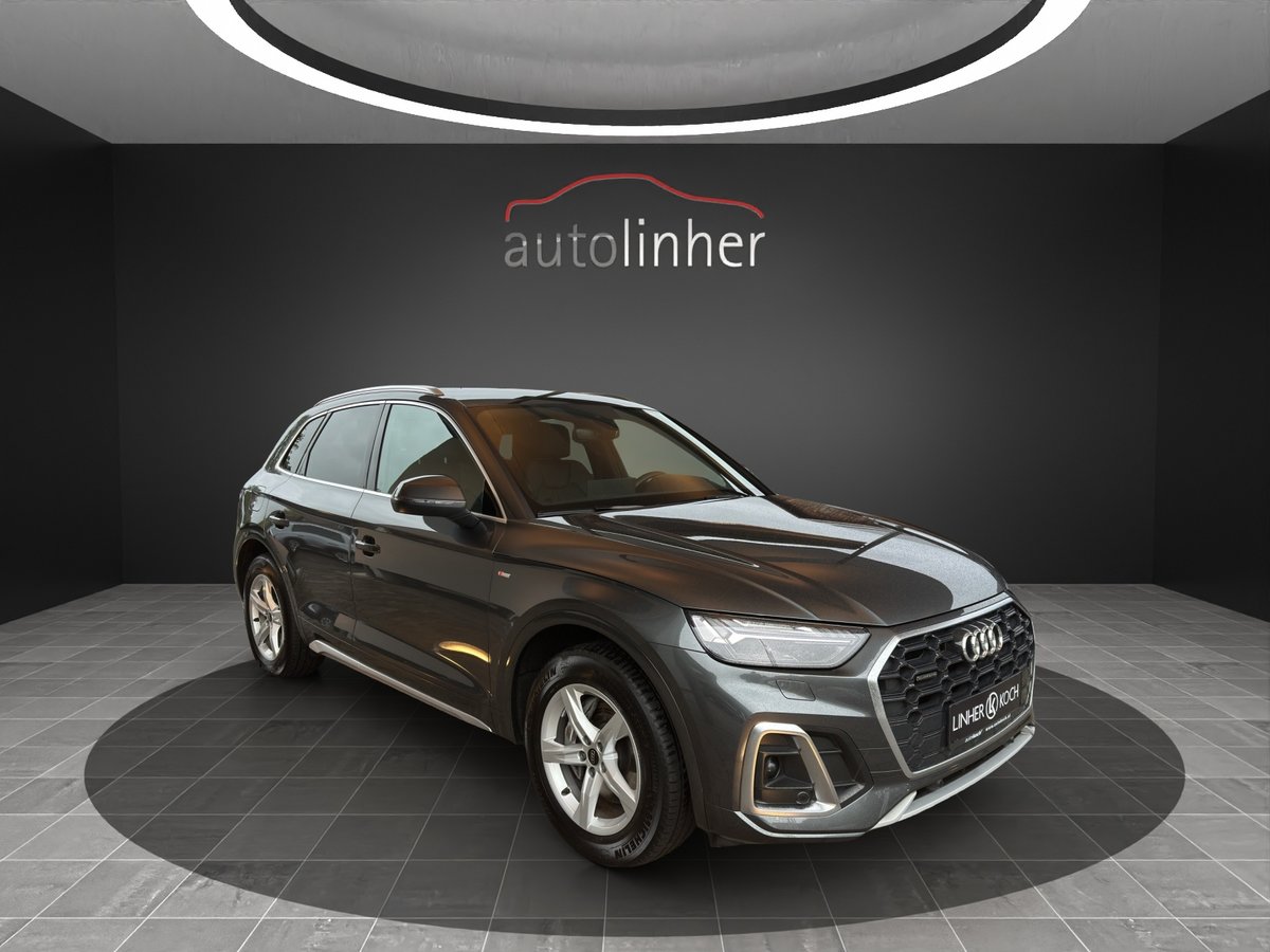 AUDI Q5 50 TFSI e PHEV S line quattro S-tronic, Plug-in-Hybrid Benzin/Elektro, Occasion / Gebraucht, Automatik - 6