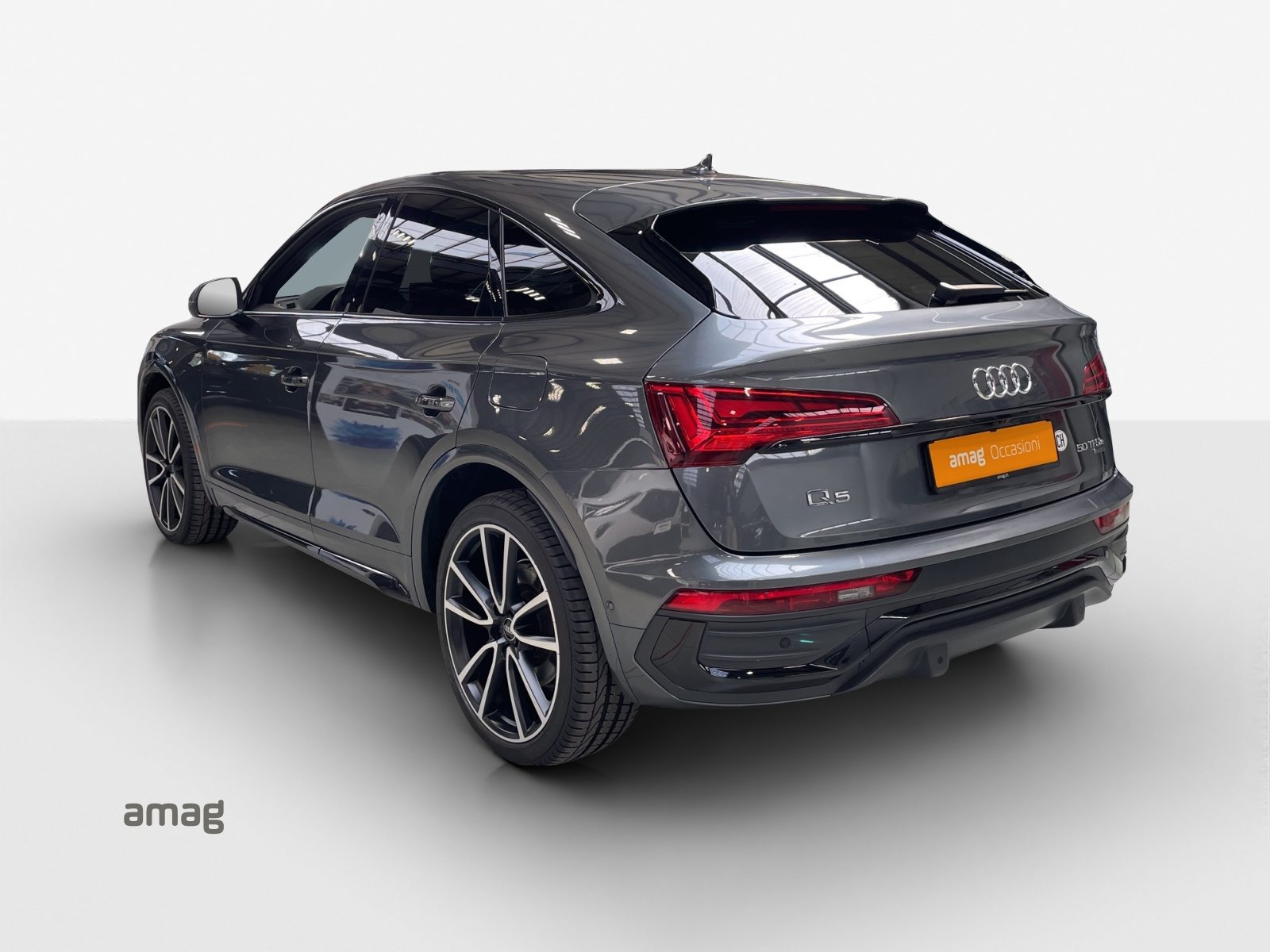 AUDI Q5 SB 50 TFSI e S line, Hybride Intégral Essence/Électricité, Occasion / Utilisé, Automatique - 4