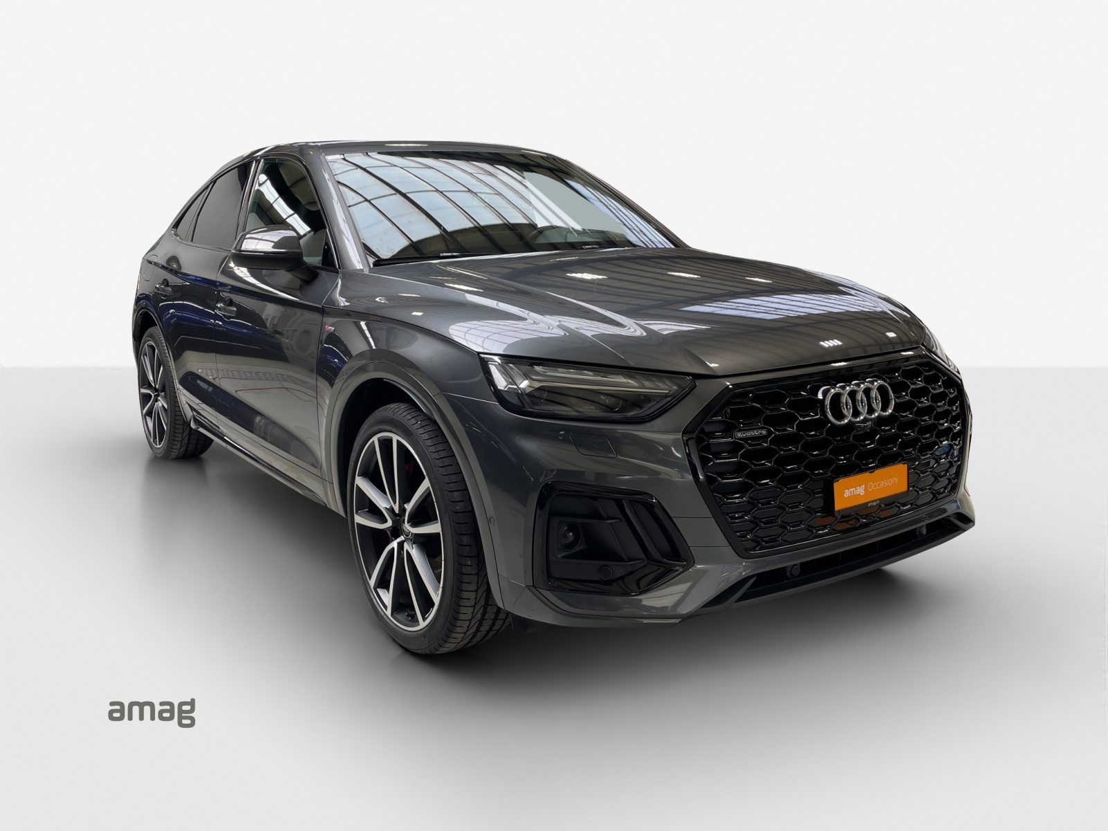 AUDI Q5 SB 50 TFSI e S line, Hybride Intégral Essence/Électricité, Occasion / Utilisé, Automatique - 7