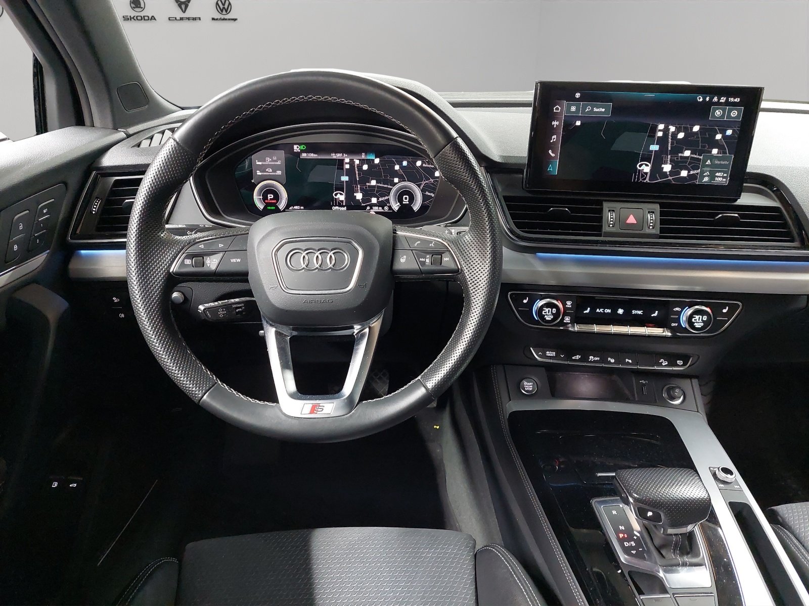 AUDI Q5 50 TFSI e PHEV S line quattro S-tronic, Plug-in-Hybrid Benzina/Elettrica, Occasioni / Usate, Automatico - 7