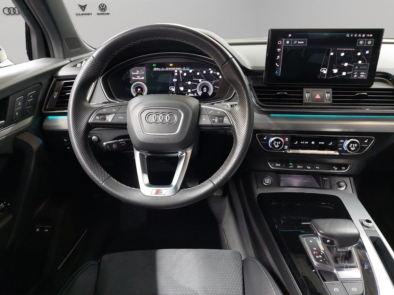 AUDI Q5 50 TFSI e PHEV Black Edition quattro S-tronic, Plug-in-Hybrid Benzin/Elektro, Occasion / Gebraucht, Automatik - 7