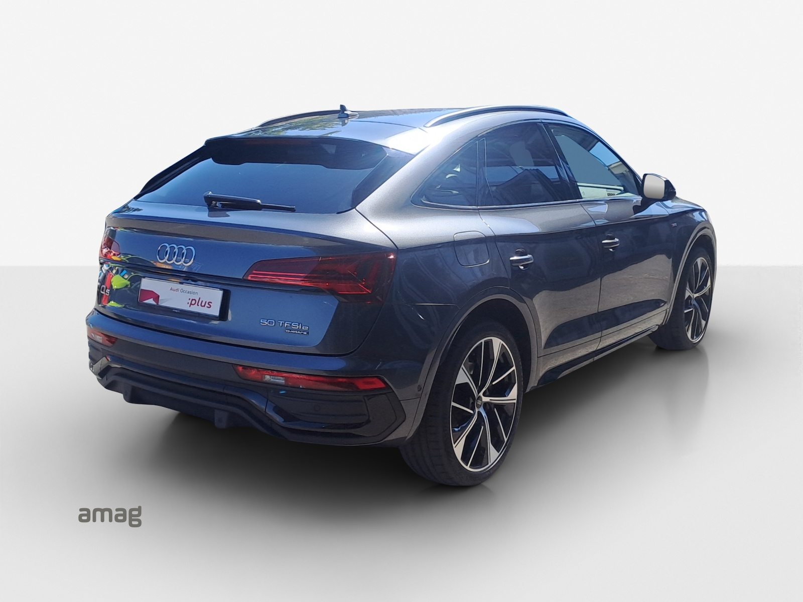 AUDI Q5 SB 50 TFSI e Black Edition, Voll-Hybrid Benzin/Elektro, Occasion / Gebraucht, Automatik - 6