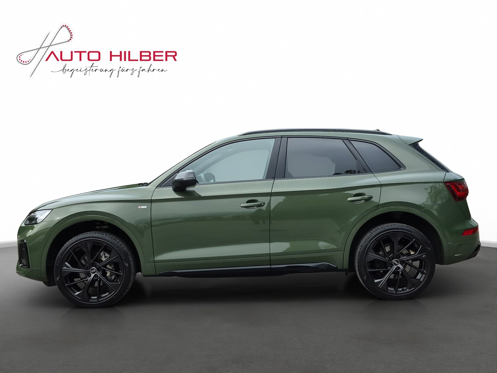 AUDI Q5 40 TFSI S line quattro S-tronic *AHK* *Distriktgrün, Benzin, Occasion / Gebraucht, Automatik - 3
