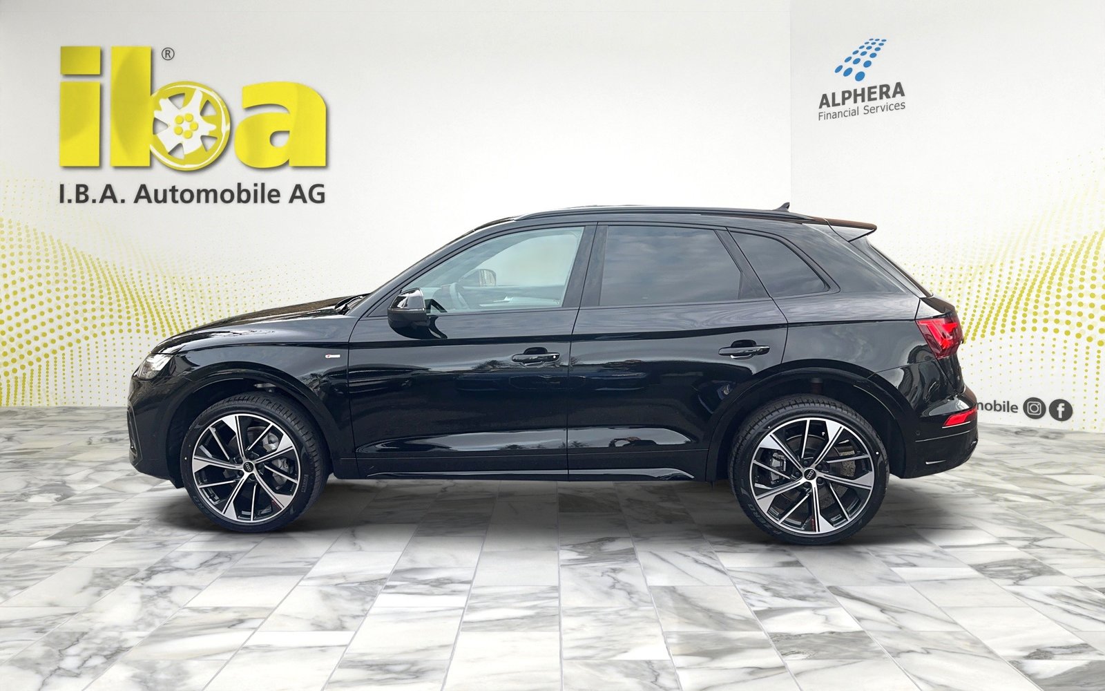 AUDI Q5 40 TDI S-Line quattro Black Edition 4x4 Leder / Head, Hybride Léger Diesel/Électricité, Occasion / Utilisé, Automatique - 2
