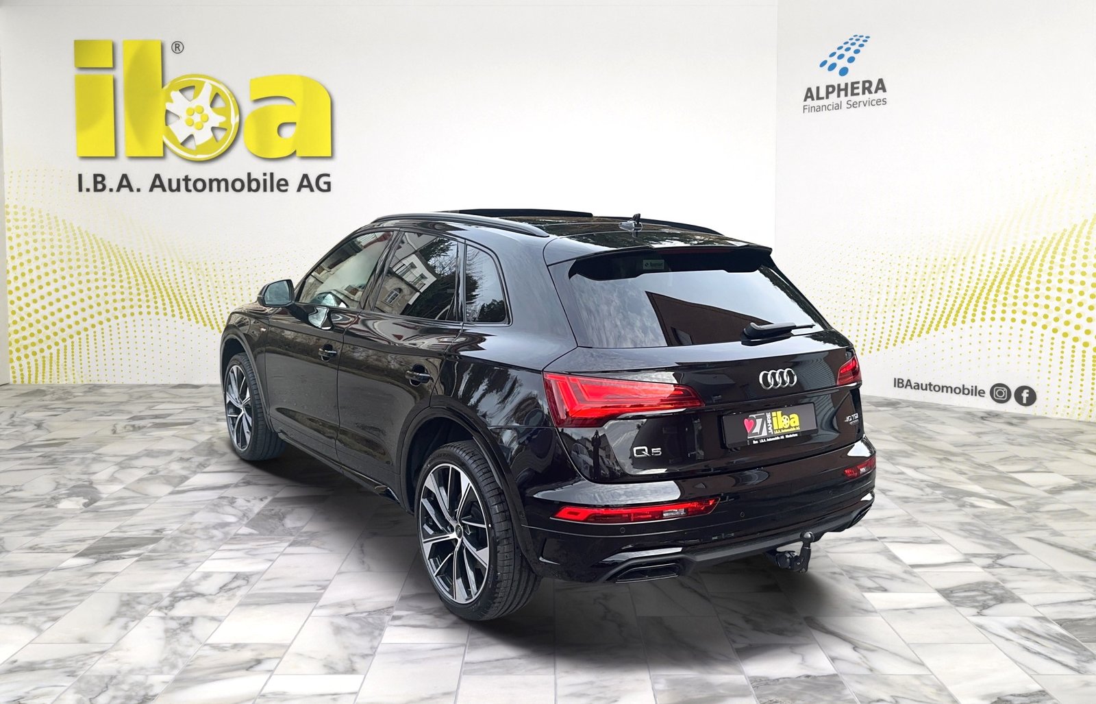 AUDI Q5 40 TDI S-Line quattro Black Edition 4x4 Leder / Head, Hybride Léger Diesel/Électricité, Occasion / Utilisé, Automatique - 3