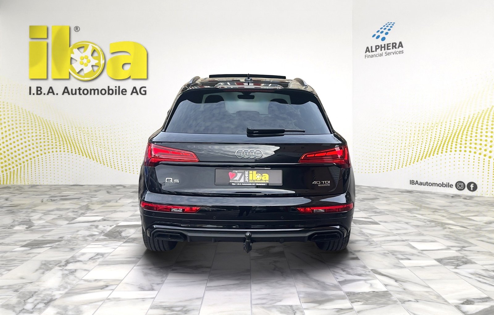 AUDI Q5 40 TDI S-Line quattro Black Edition 4x4 Leder / Head, Hybride Léger Diesel/Électricité, Occasion / Utilisé, Automatique - 4