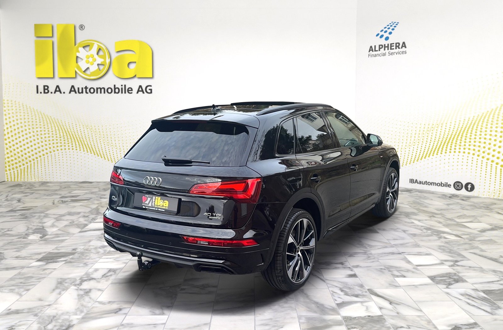 AUDI Q5 40 TDI S-Line quattro Black Edition 4x4 Leder / Head, Hybride Léger Diesel/Électricité, Occasion / Utilisé, Automatique - 5