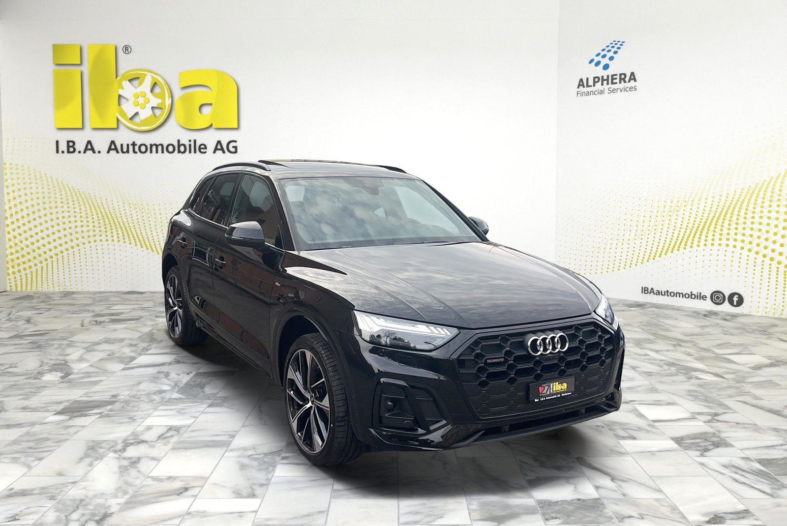 AUDI Q5 40 TDI S-Line quattro Black Edition 4x4 Leder / Head, Hybride Léger Diesel/Électricité, Occasion / Utilisé, Automatique - 7