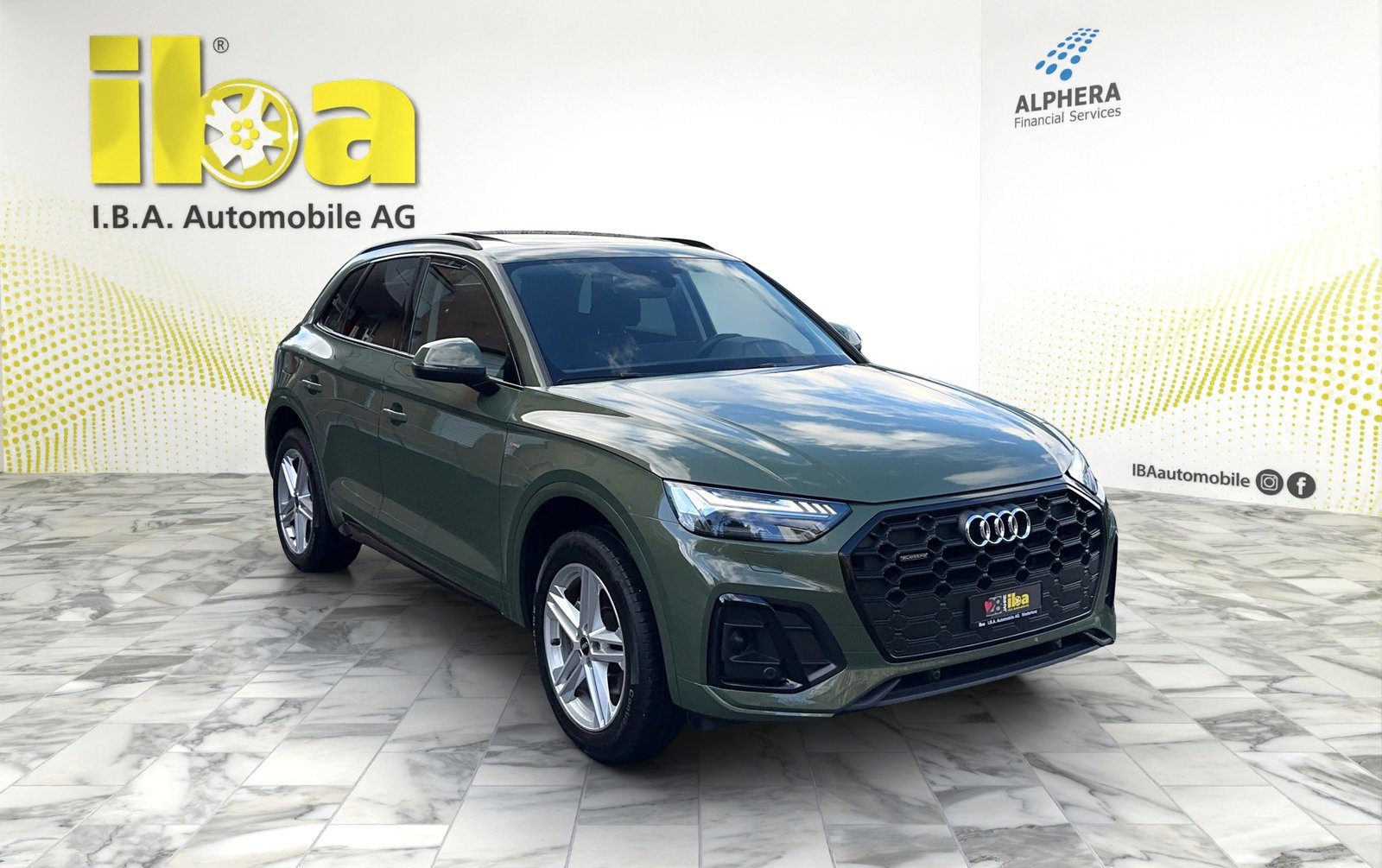 AUDI Q5 40 TDI S-Line quattro 4x4 AHK, Mild-Hybrid Diesel/Electric, Second hand / Used, Automatic - 7