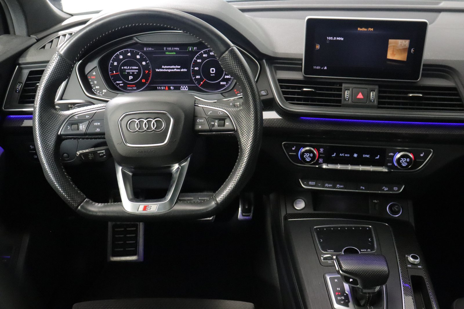 AUDI Q5 2.0 45 TFSI Sport qu. S-Tronic, Mild-Hybrid Benzin/Elektro, Occasion / Gebraucht, Automatik - 6
