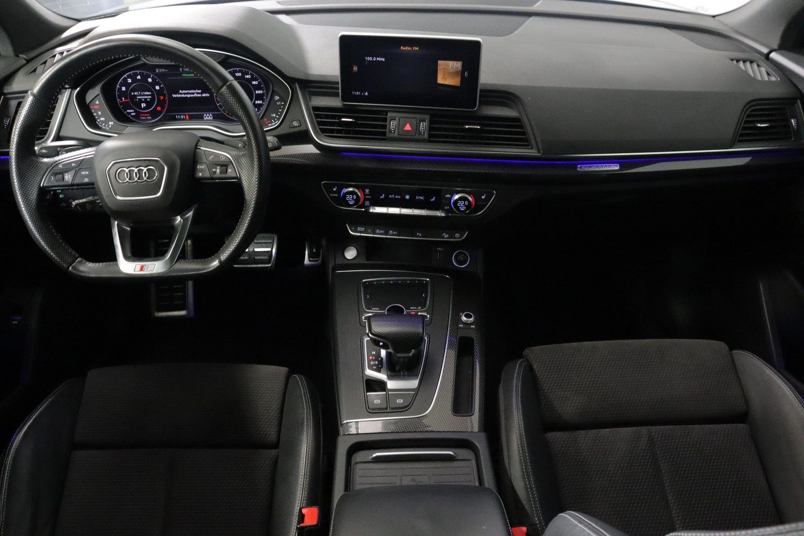 AUDI Q5 2.0 45 TFSI Sport qu. S-Tronic, Mild-Hybrid Benzin/Elektro, Occasion / Gebraucht, Automatik - 7