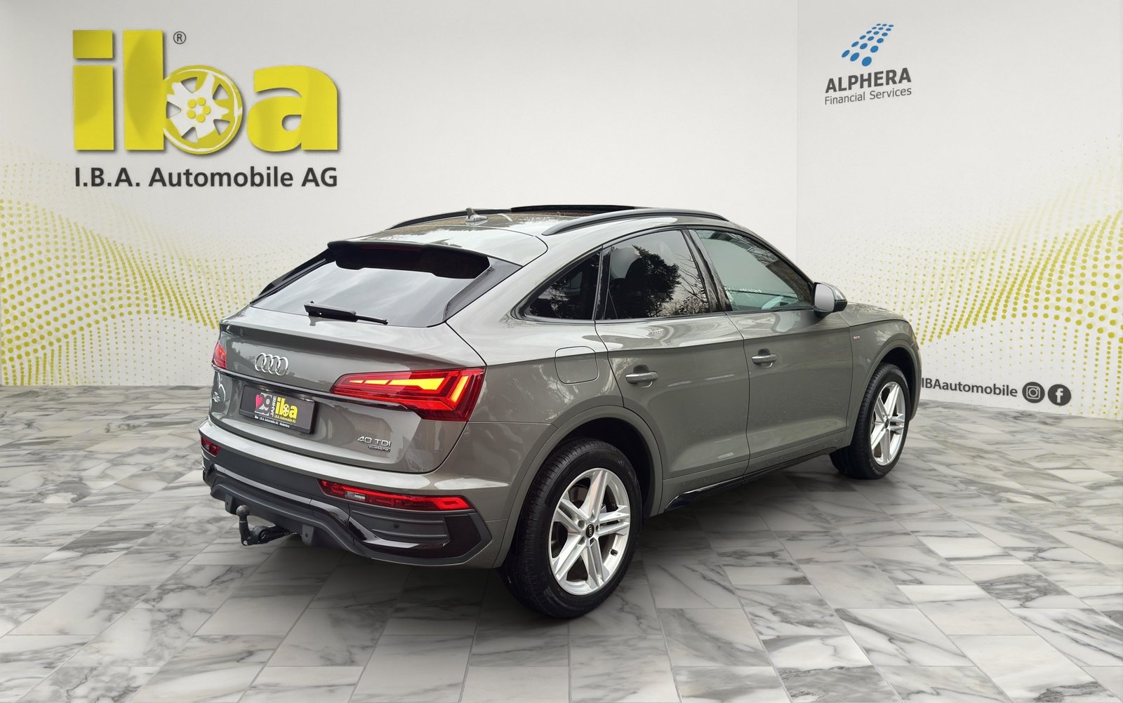 AUDI Q5 Sportback 40 TDI S line quattro 4x4, Hybride Léger Diesel/Électricité, Occasion / Utilisé, Automatique - 5