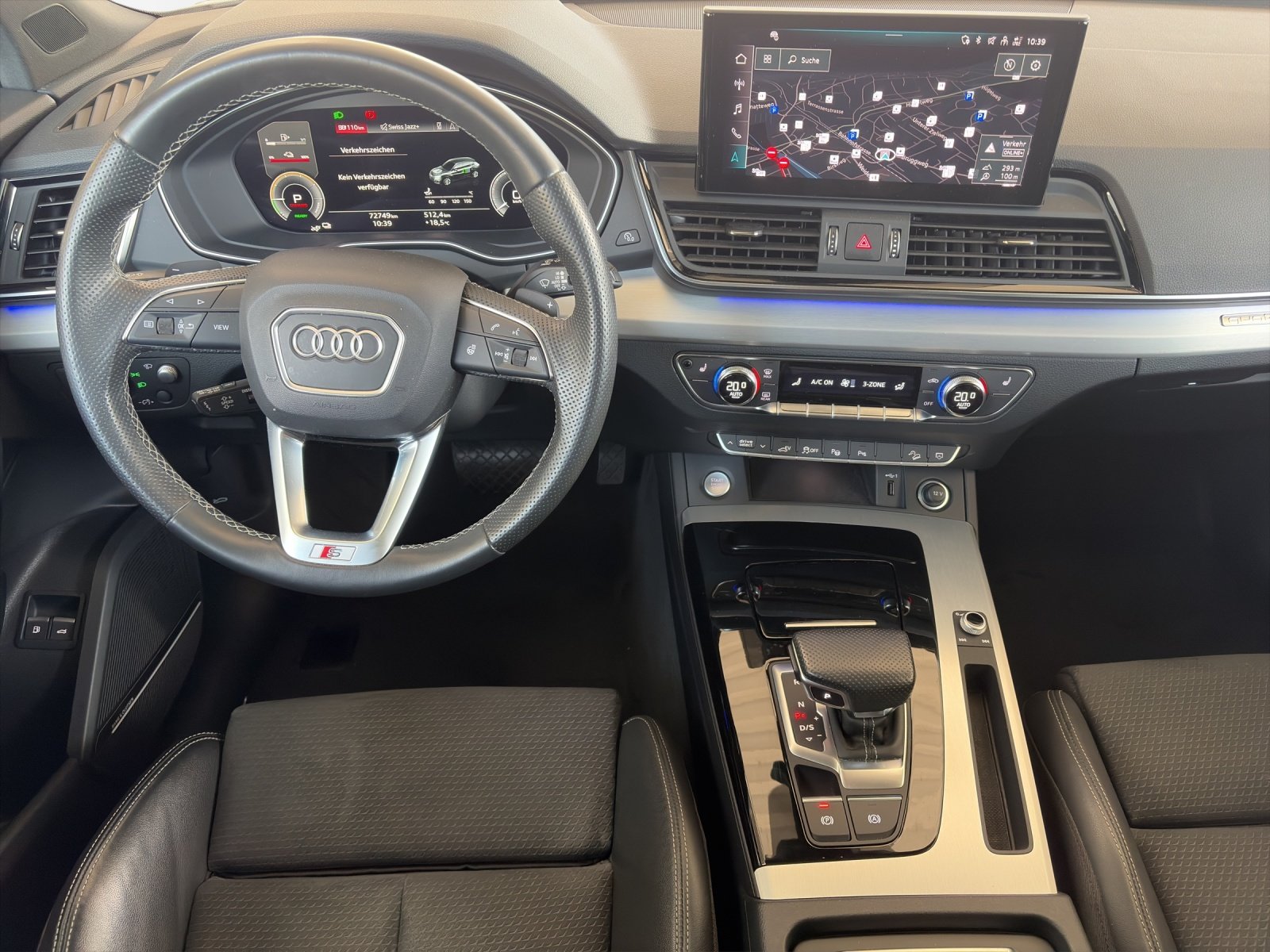 AUDI Q5 Sportback 50 TFSI e PHEV S line quattro S-tronic, Plug-in-Hybrid Petrol/Electric, Second hand / Used, Automatic - 7