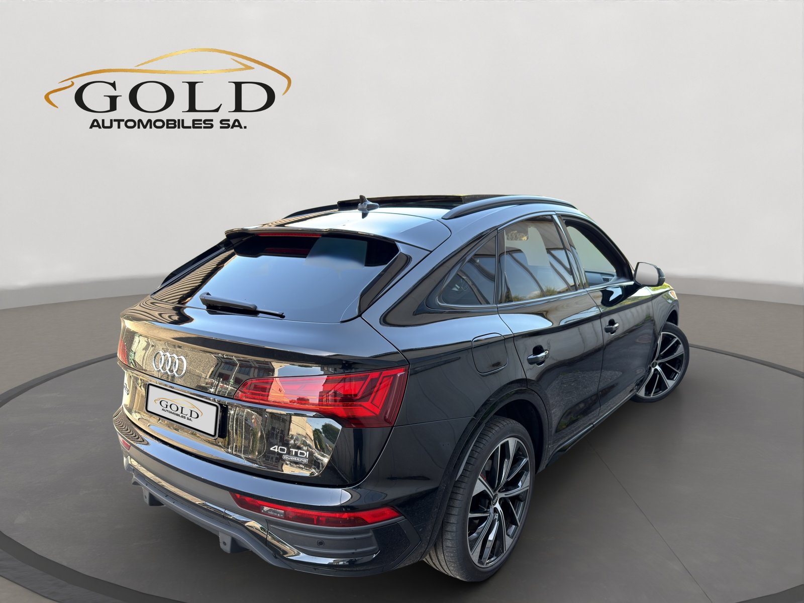 AUDI Q5 Sportback 40 TDI S-Line Blackedition quattro S-troni, Hybride Léger Diesel/Électricité, Occasion / Utilisé, Automatique - 2