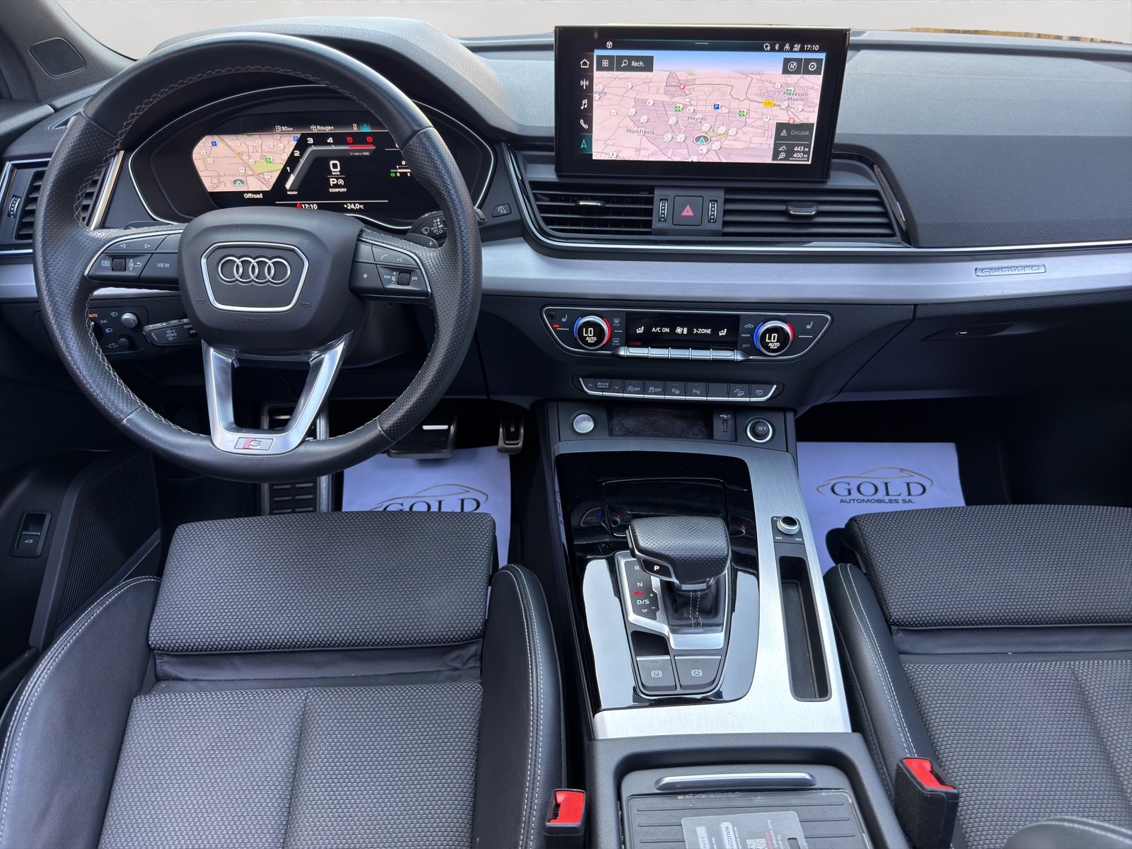 AUDI Q5 Sportback 40 TDI S-Line Blackedition quattro S-troni, Hybride Léger Diesel/Électricité, Occasion / Utilisé, Automatique - 3