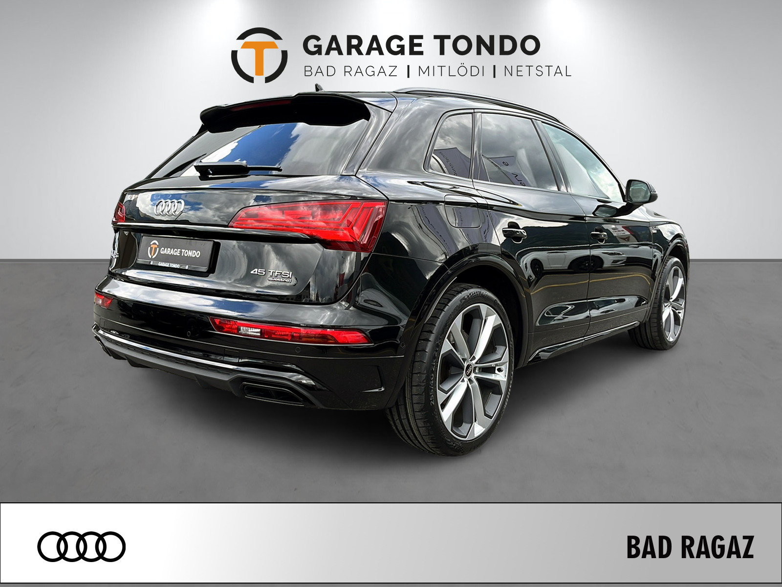 AUDI Q5 2.0 45 TFSI S Line quattro S-Tronic, Mild-Hybrid Benzin/Elektro, Occasion / Gebraucht, Automatik - 4