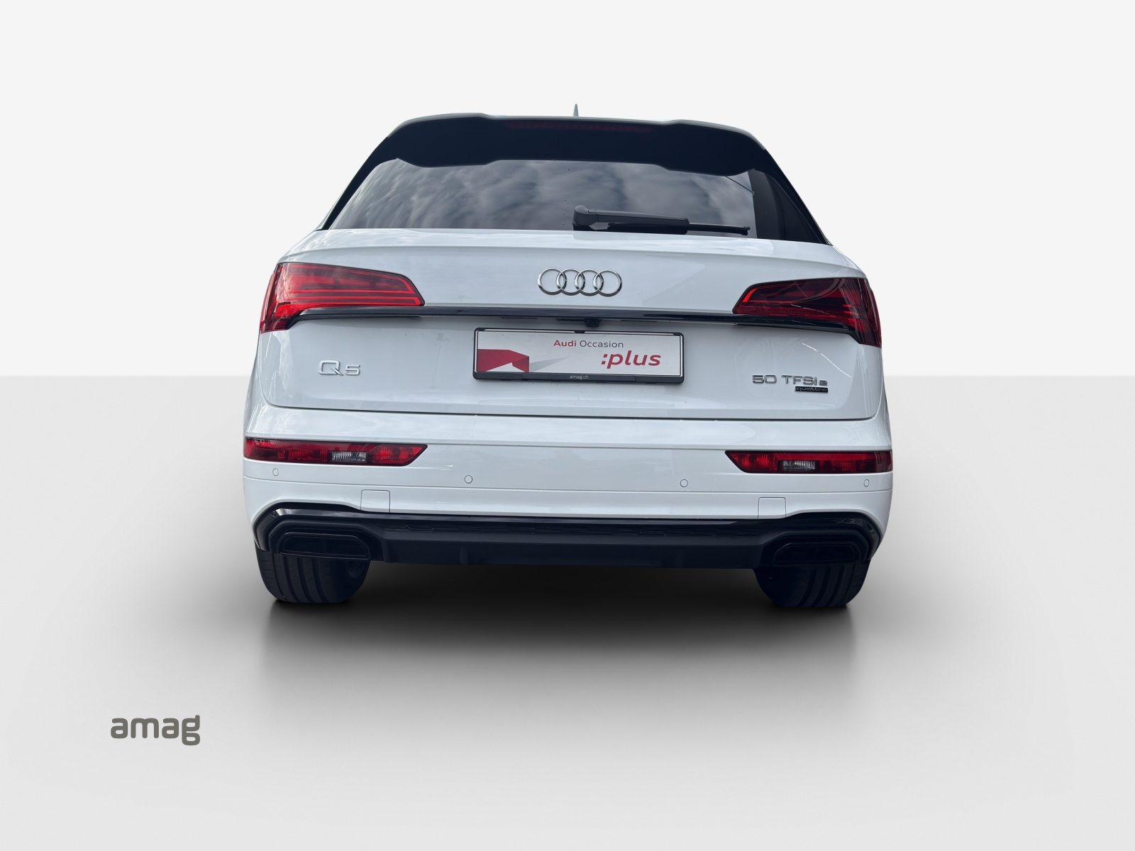 AUDI Q5 50 TFSI e Black Edition, Voll-Hybrid Benzin/Elektro, Occasion / Gebraucht, Automatik - 4