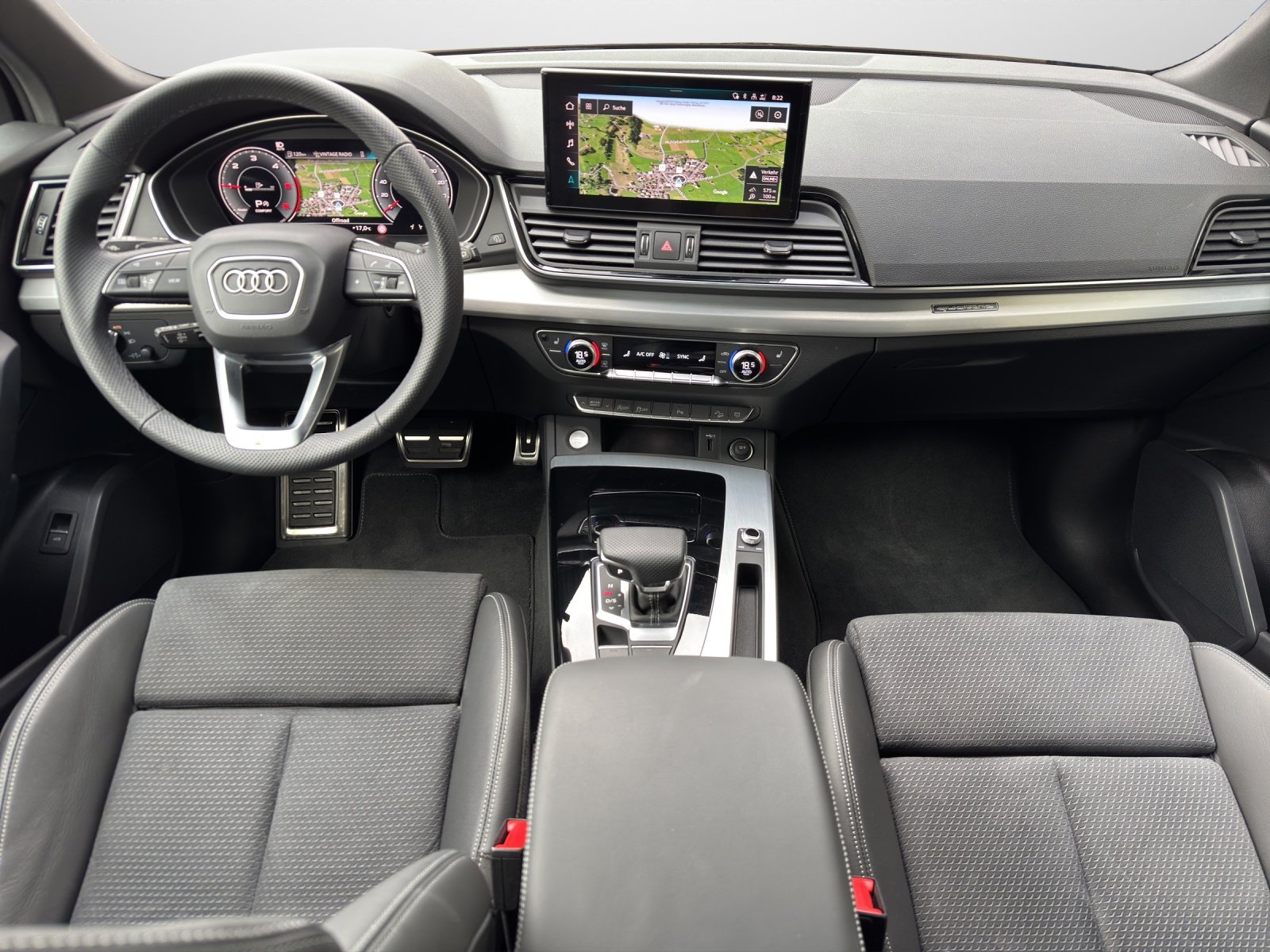 AUDI Q5 2.0 40 TDI S Line Black Edition quattro, Mild-Hybrid Diesel/Elektro, Occasion / Gebraucht, Automatik - 6