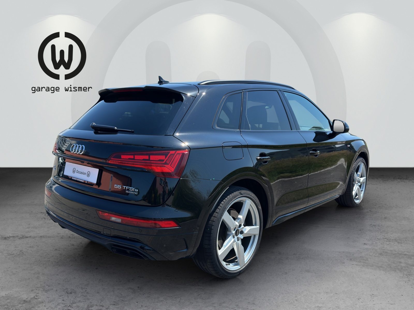 AUDI Q5 55 TFSI e S line, Voll-Hybrid Benzin/Elektro, Occasion / Gebraucht, Automatik - 4