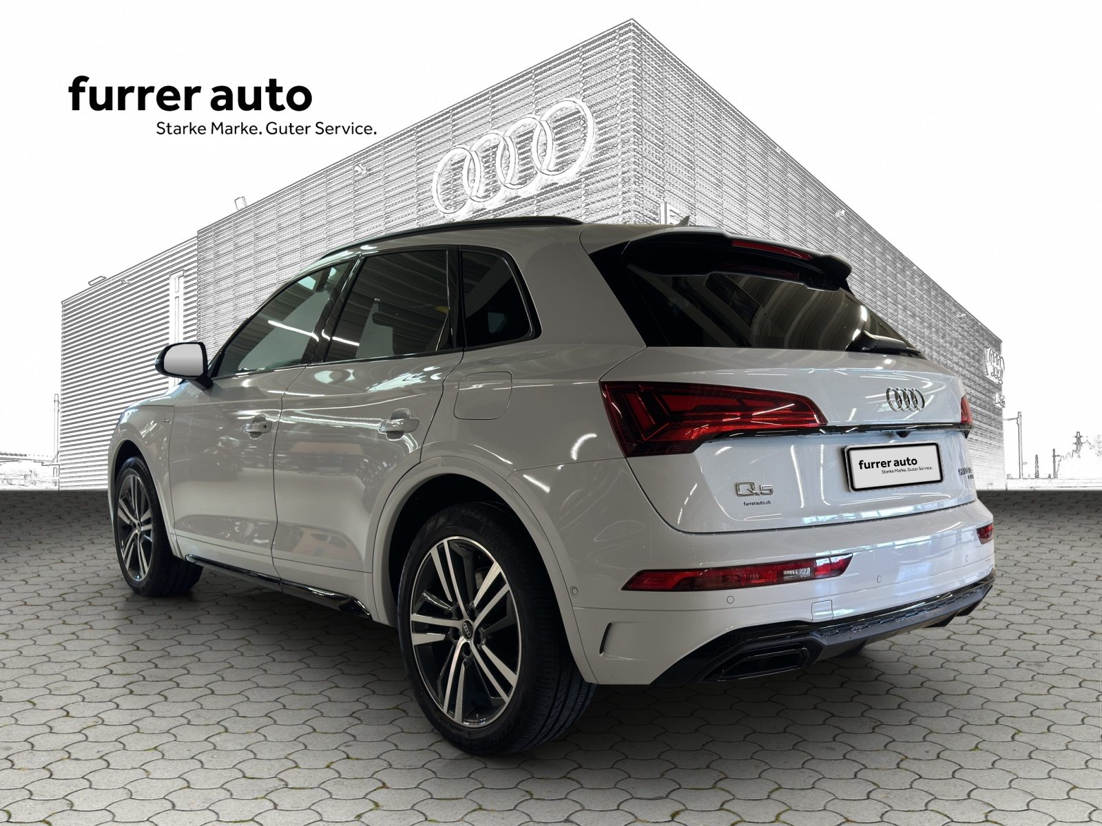 AUDI Q5 50 TFSI e Black Edition, Hybride Intégral Essence/Électricité, Occasion / Utilisé, Automatique - 3