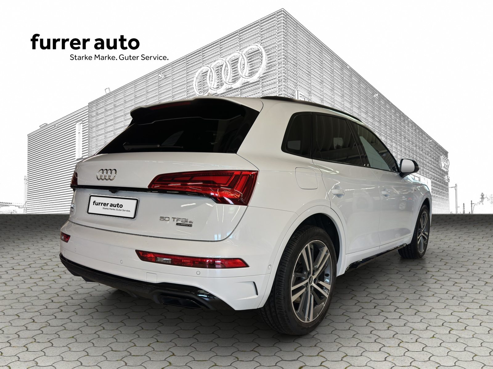 AUDI Q5 50 TFSI e Black Edition, Hybride Intégral Essence/Électricité, Occasion / Utilisé, Automatique - 5