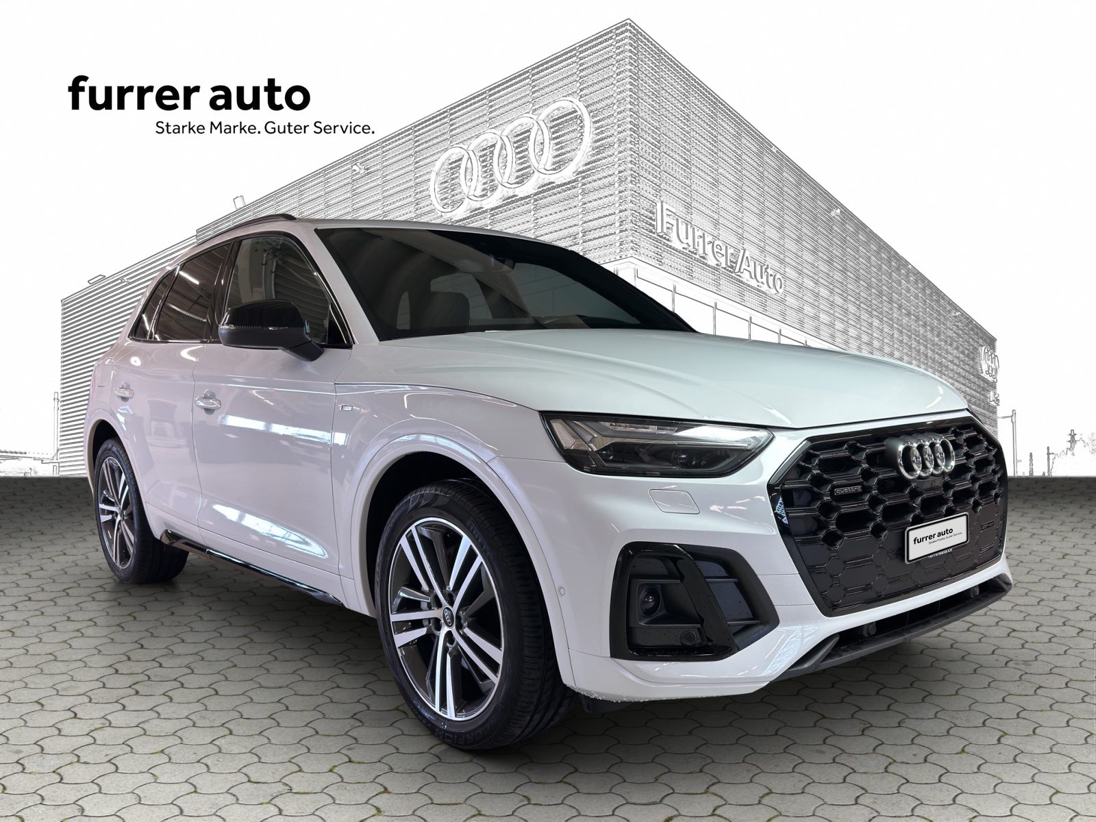 AUDI Q5 50 TFSI e Black Edition, Hybride Intégral Essence/Électricité, Occasion / Utilisé, Automatique - 7