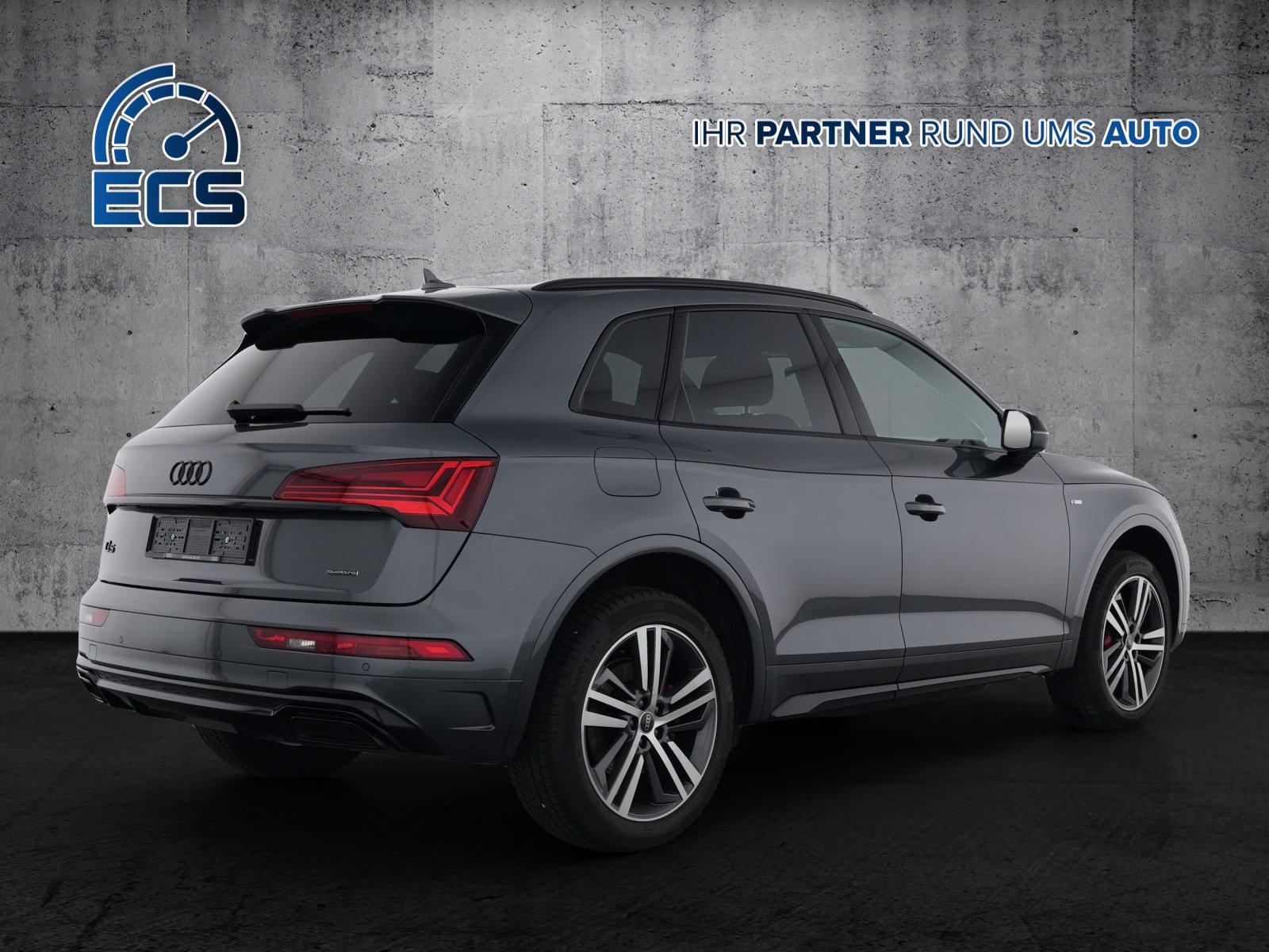 AUDI Q5 40 TDI Black Edition quattro S-tronic *CH-FZG. / Gra, Mild-Hybrid Diesel/Electric, Second hand / Used, Automatic - 3