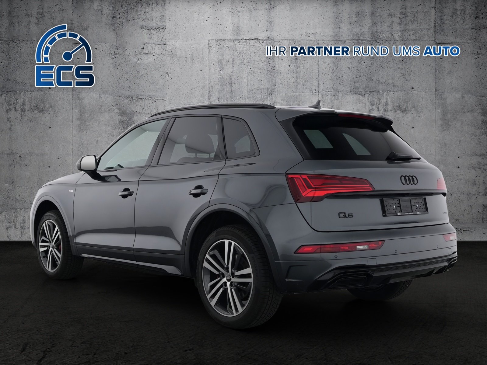 AUDI Q5 40 TDI Black Edition quattro S-tronic *CH-FZG. / Gra, Mild-Hybrid Diesel/Electric, Second hand / Used, Automatic - 4