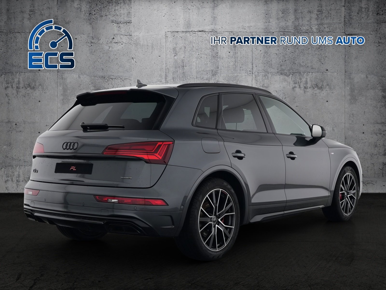 AUDI Q5 40 TDI Black Edition quattro S-tronic *CH-FZG. / Gra, Mild-Hybrid Diesel/Electric, Second hand / Used, Automatic - 4