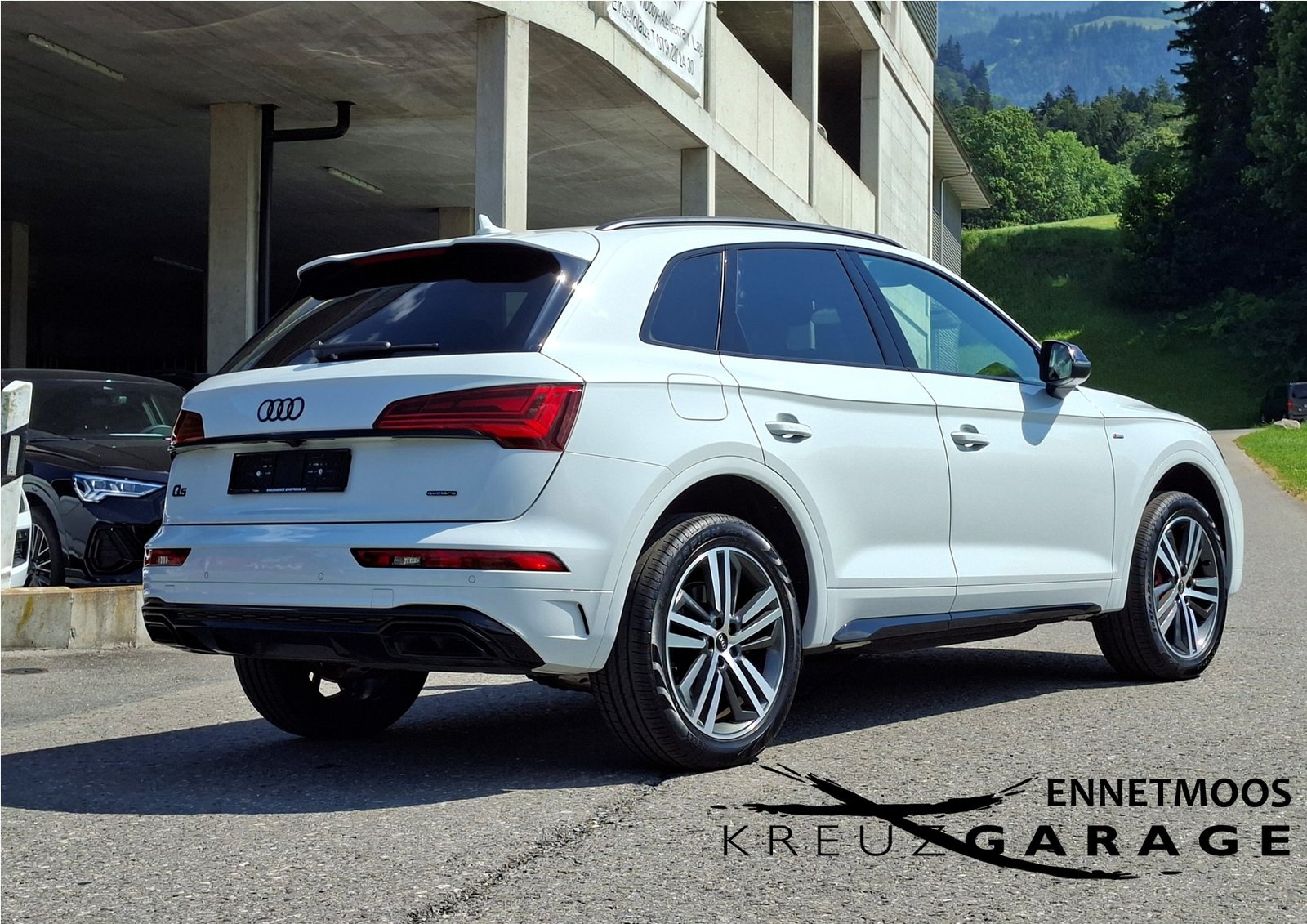AUDI Q5 40 TDI Black Edition quattro S-tronic *CH-Fahrzeug m, Hybride Leggero Diesel/Elettrica, Occasioni / Usate, Automatico - 7