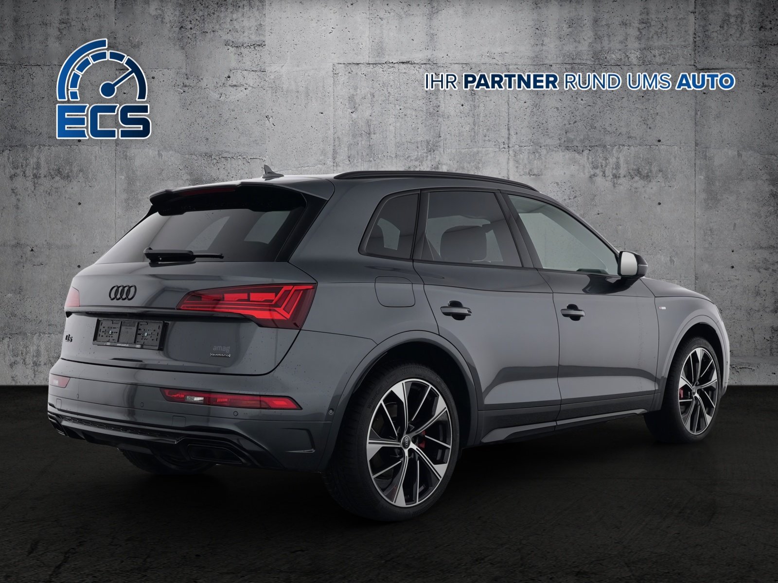 AUDI Q5 40 TDI Black Edition quattro S-tronic *CH-FZG. / Gra, Mild-Hybrid Diesel/Electric, Second hand / Used, Automatic - 3