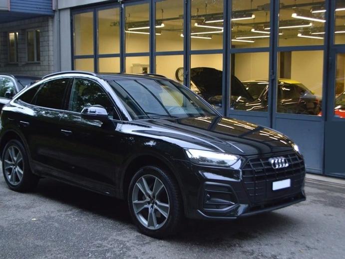 AUDI Q5 Sportback 40 TDI advanced quattro S-tronic I Anhäng, Mild-Hybrid Diesel/Electric, Second hand / Used, Automatic