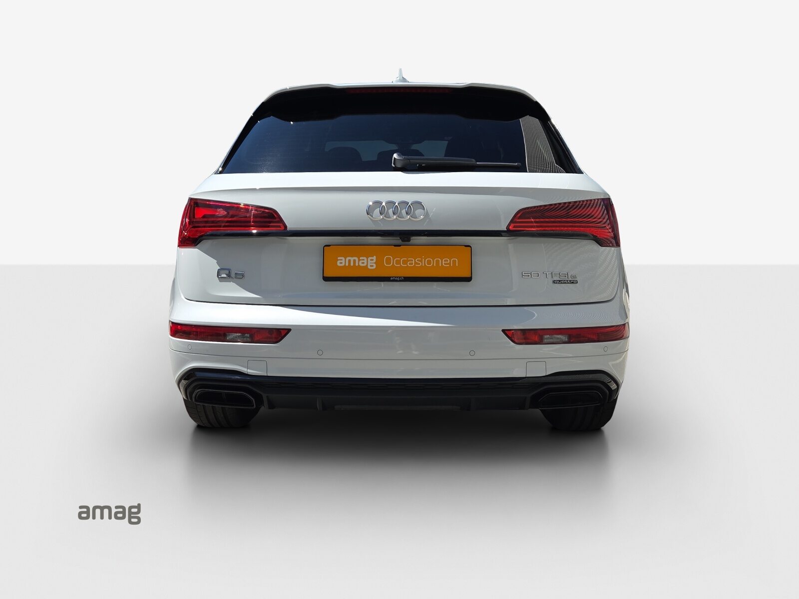 AUDI Q5 50 TFSI e Black Edition, Voll-Hybrid Benzin/Elektro, Occasion / Gebraucht, Automatik - 4
