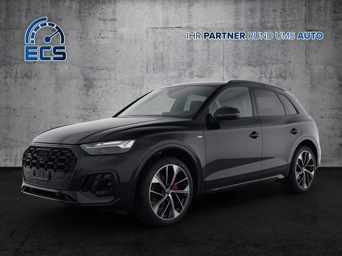 AUDI Q5 40 TDI Black Edition S-Line quattro S-tronic *CH-FZG, Mild-Hybrid Diesel/Electric, Second hand / Used, Automatic