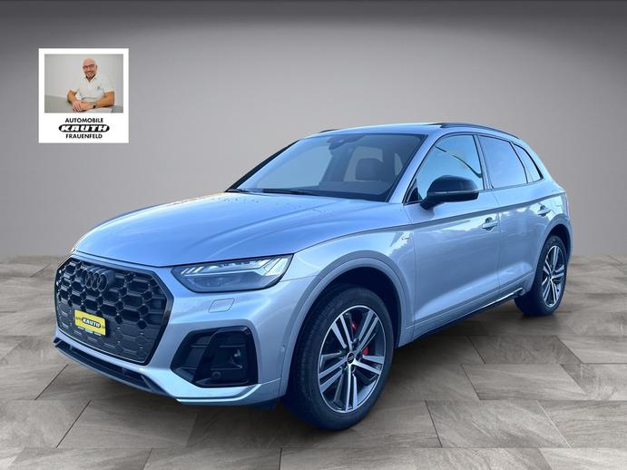 AUDI Q5 55 TFSI e PHEV S line quattro S-tronic*Panodach, AHK, Hybride Rechargeable Essence/Électricité, Occasion / Utilisé, Automatique