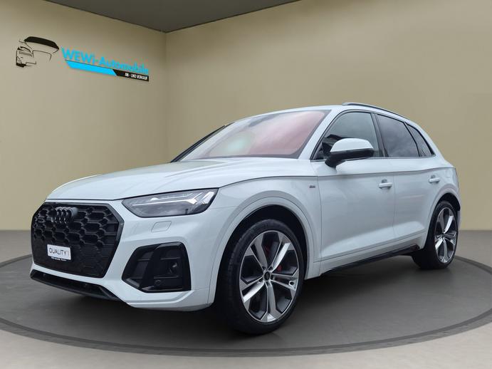 AUDI Q5 55 TFSI e PHEV S line quattro S-tronic, Plug-in-Hybrid Benzin/Elektro, Occasion / Gebraucht, Automatik