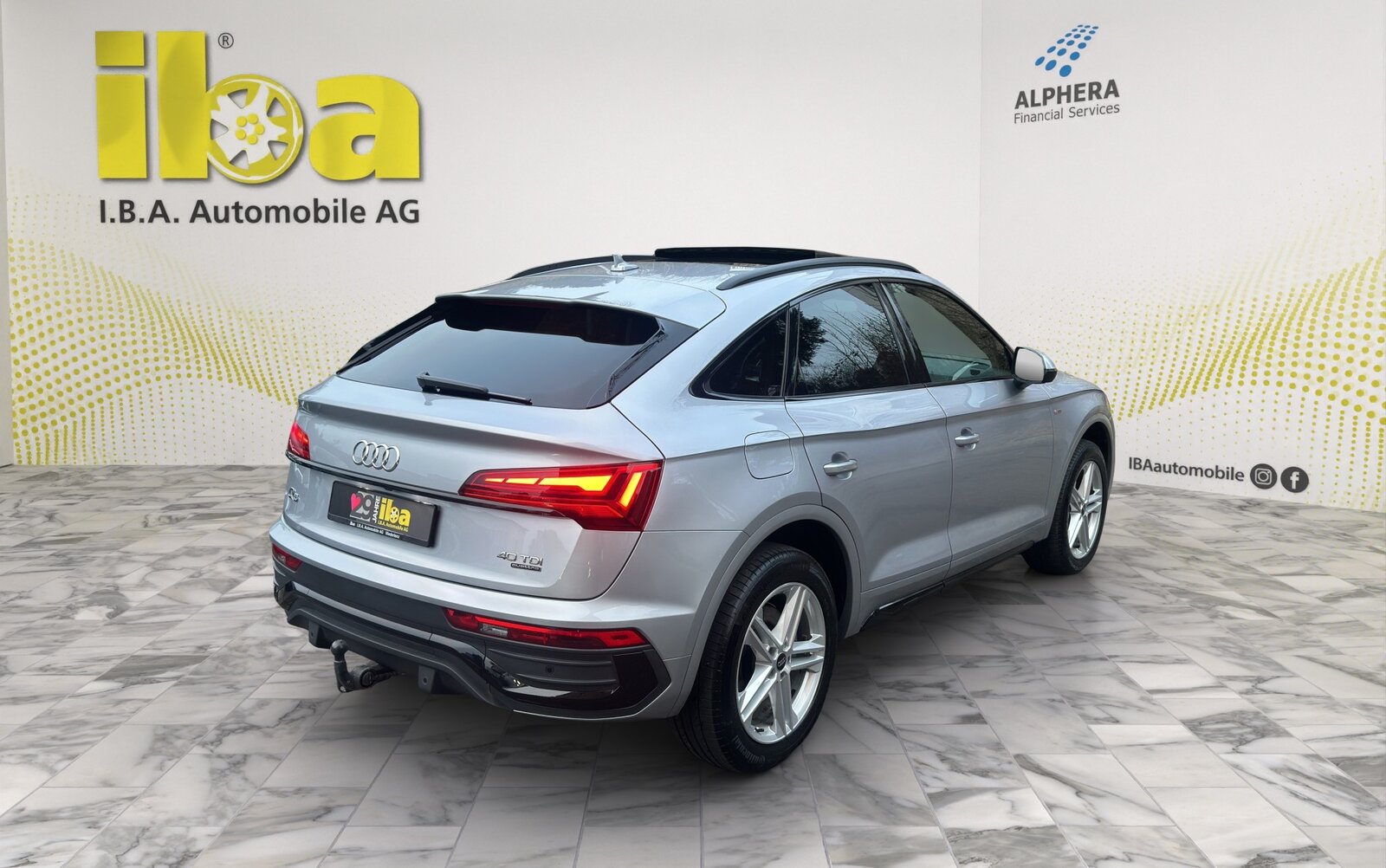 AUDI Q5 Sportback 40 TDI S-Line quattro AHK 4x4, Mild-Hybrid Diesel/Elektro, Occasion / Gebraucht, Automatik - 5