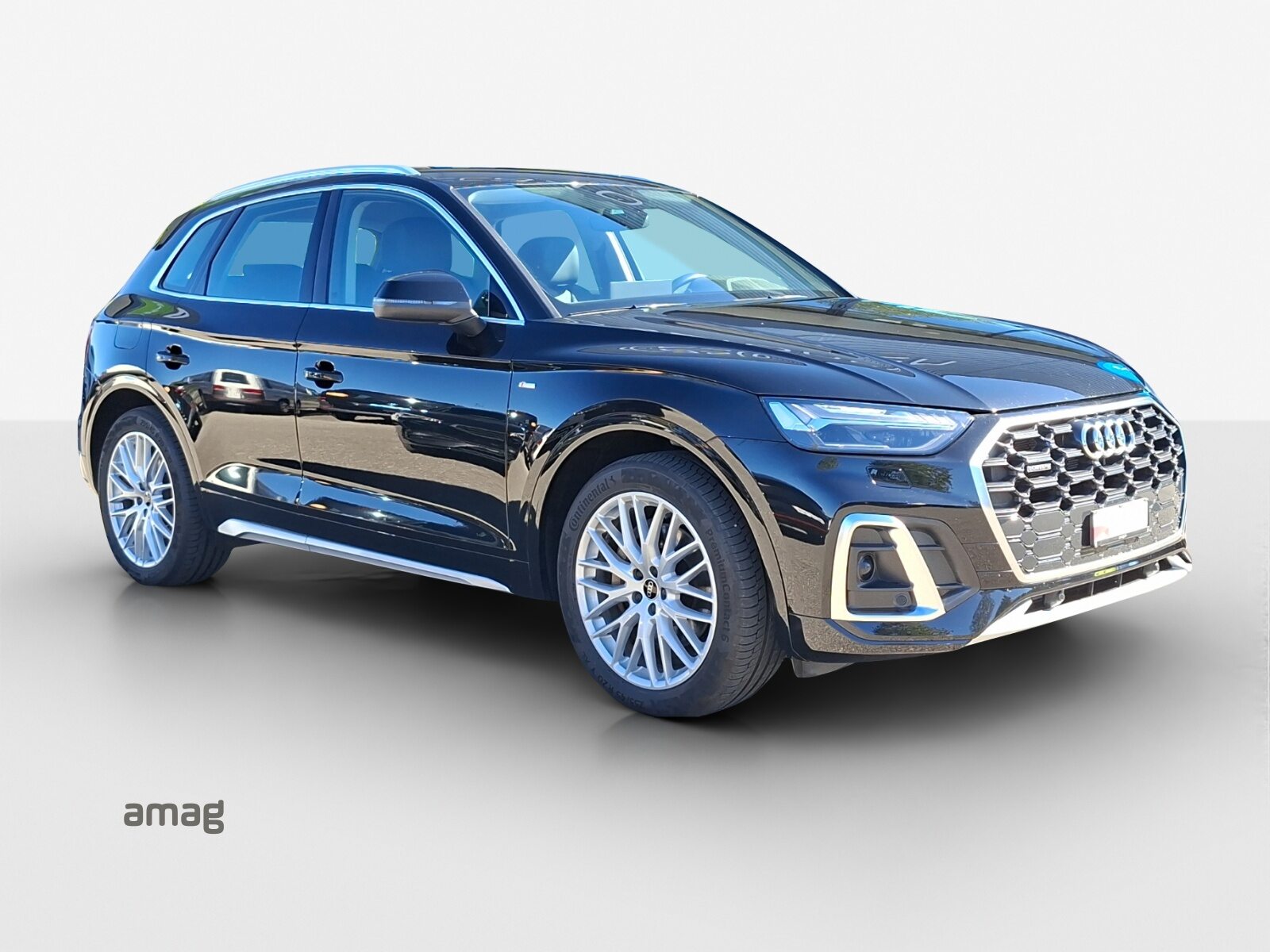 AUDI Q5 50 TFSI e S line, Hybride Intégral Essence/Électricité, Occasion / Utilisé, Automatique - 7