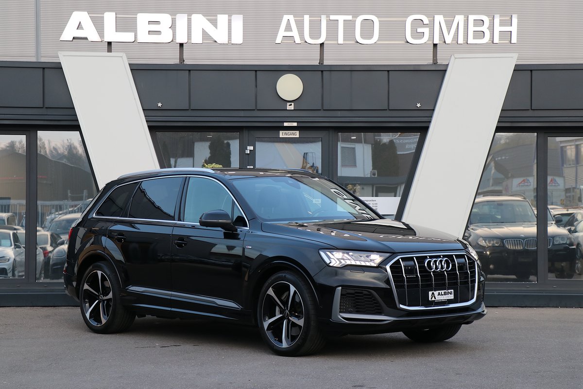 AUDI Q7 55 TFSI S Line quattro tiptronic, Hybride Léger Essence/Électricité, Occasion / Utilisé, Automatique - 2