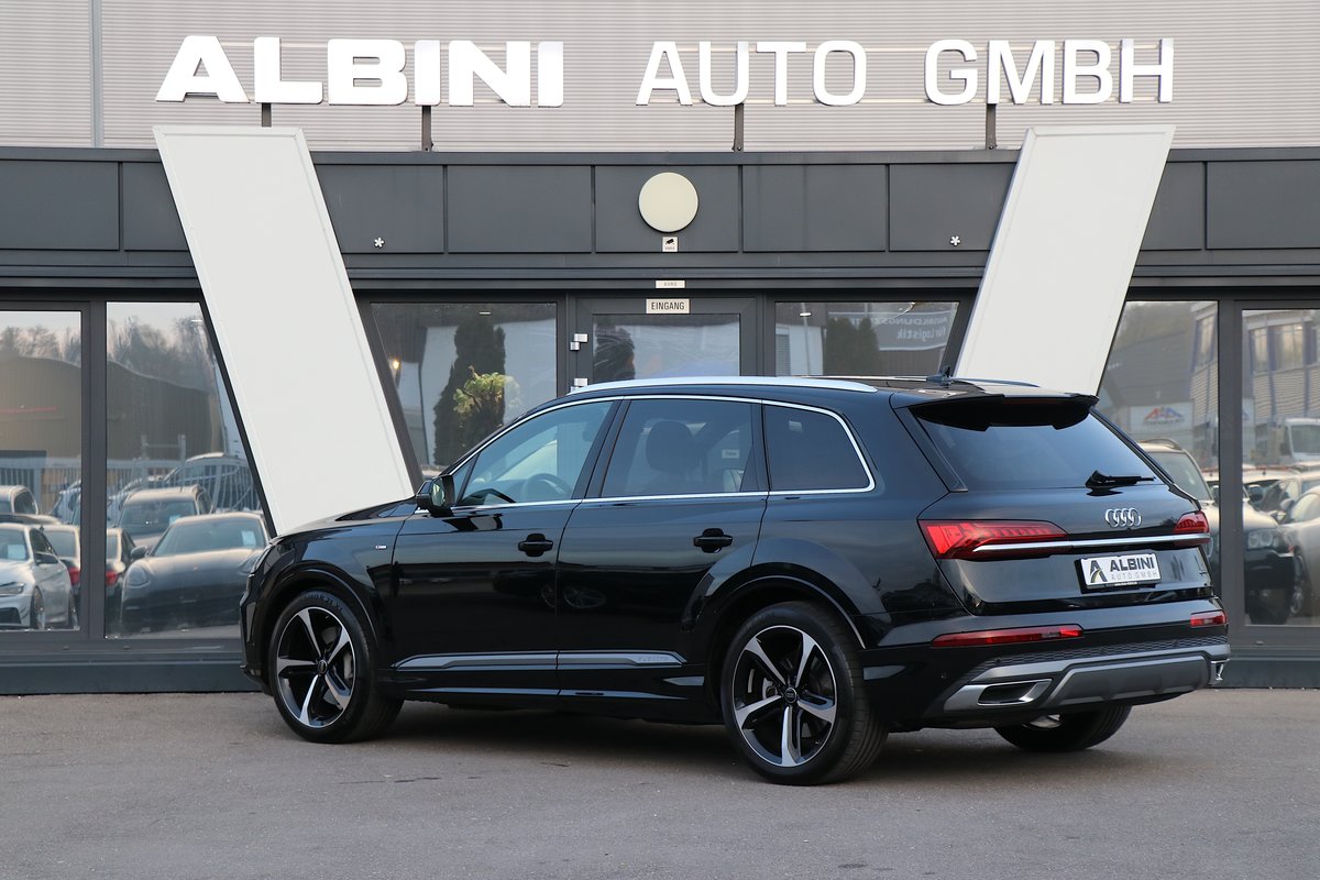 AUDI Q7 55 TFSI S Line quattro tiptronic, Hybride Léger Essence/Électricité, Occasion / Utilisé, Automatique - 4