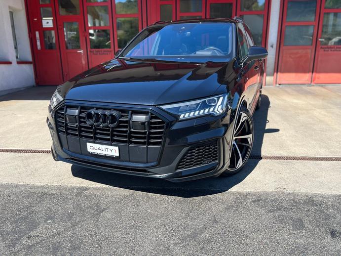 AUDI Q7 60 TFSI e quattro PHEV S line tiptronic, Hybride Rechargeable Essence/Électricité, Occasion / Utilisé, Automatique