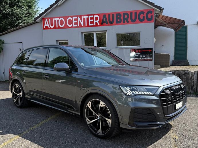 AUDI Q7 50 TDI quattro S Line tiptronic *CH-FAHRZEUG - 4 JAHRE G, Mild-Hybrid Diesel/Electric, Second hand / Used, Automatic