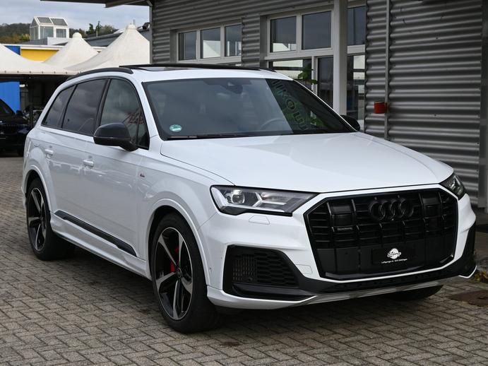 AUDI Q7 3.0 V6 55 TFSI S Line quattro tiptronic 7-Plätzer + AHK, Hybride Léger Essence/Électricité, Occasion / Utilisé, Automatique
