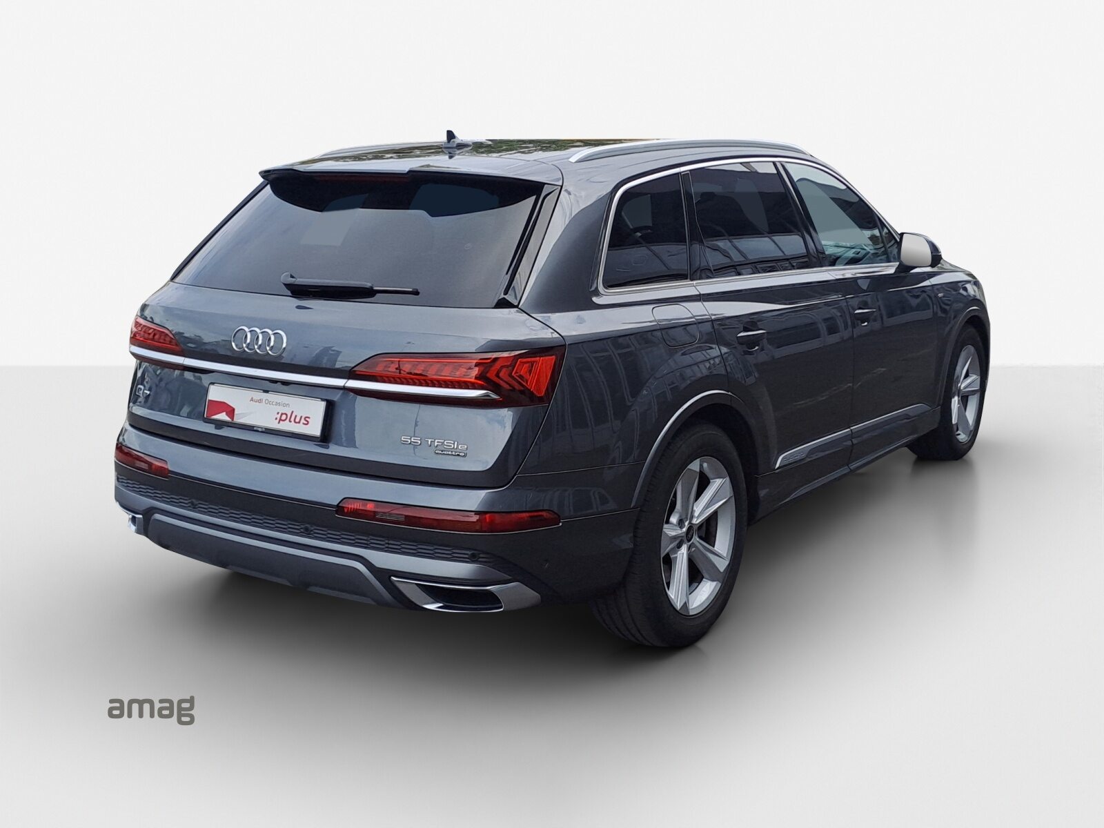 AUDI Q7 55 TFSI e S line, Voll-Hybrid Benzin/Elektro, Occasion / Gebraucht, Automatik - 6