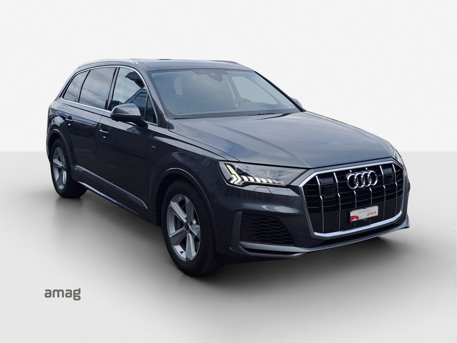 AUDI Q7 55 TFSI e S line, Voll-Hybrid Benzin/Elektro, Occasion / Gebraucht, Automatik - 7